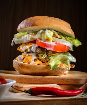 BurgerChefs Veg Burger Combo