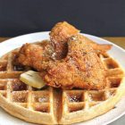 Roasted Chicken Waffle Smoothie Combo